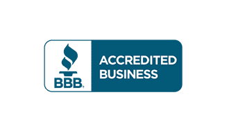 A bbb accredited business seal.